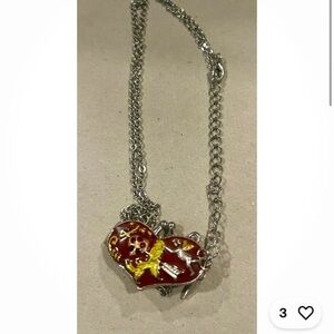 Monet vintage locket necklace